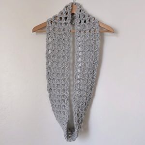 Hand Knit Infinity Scarf